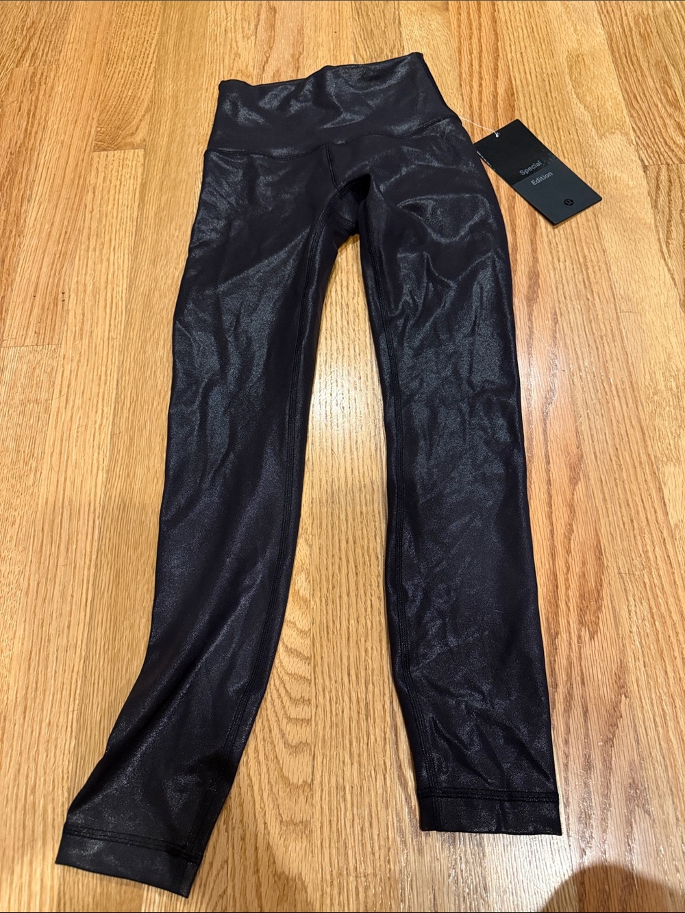 lululemon athletica Black Shimmer High-Waist Leggings